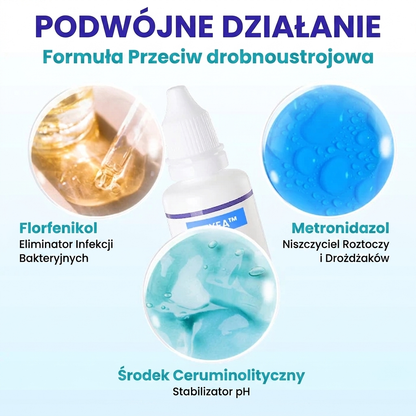 RZXEA™ Krople do Uszu Dla Zwierząt Wersja FM+