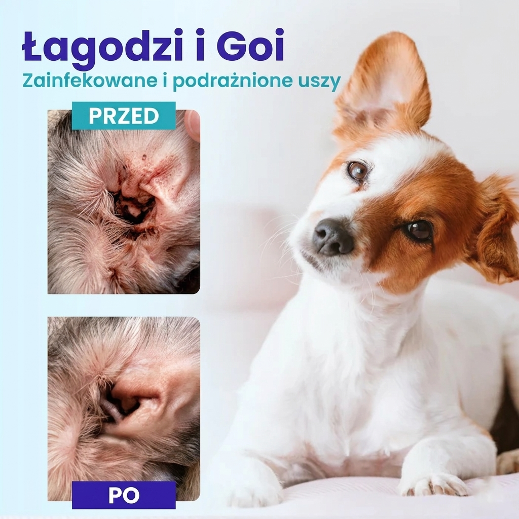 RZXEA™ Krople do Uszu Dla Zwierząt Wersja FM+