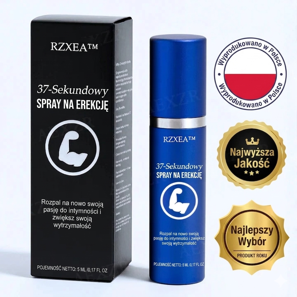 ✨ Od niepewności do absolutnej kontroli! | ⏱️ Gotowość do działania w zaledwie 37 sekund! |RZXEA™ 37-Sekundowy Spray na Erekcję
